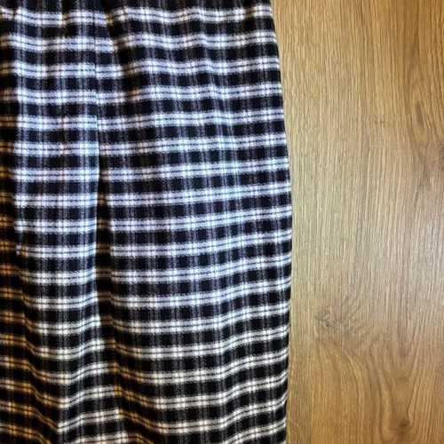 Zara checked skirt like new, size M 38 10, black and white