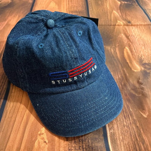 Stussy Denim Cap new, blue, one size