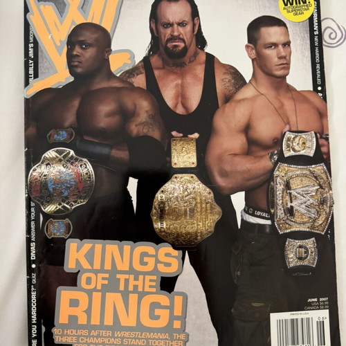 WWE magazine June 2007 like new
