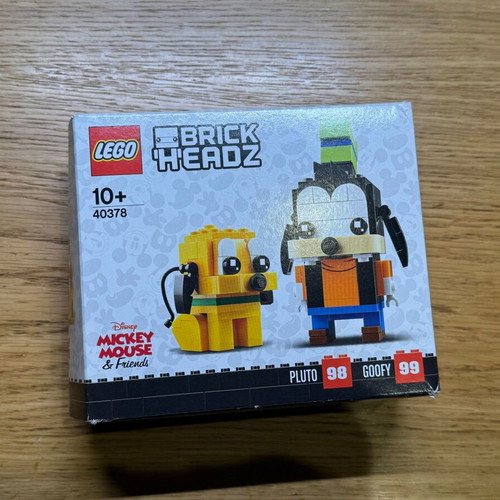 Lego Brick Headz Pluto & Goofy 40378 new