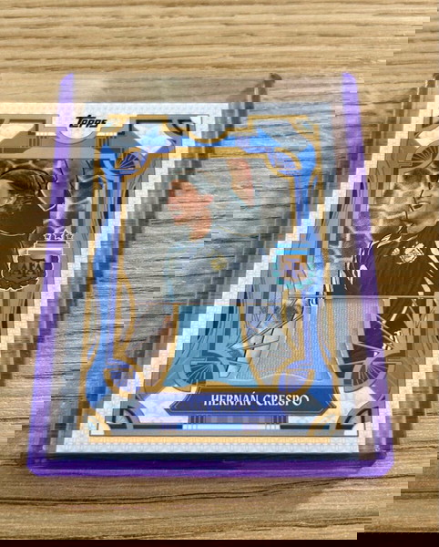 Καρτα με κομματι εμφανισης Hernan Crespo Αργεντινη Topps 2024