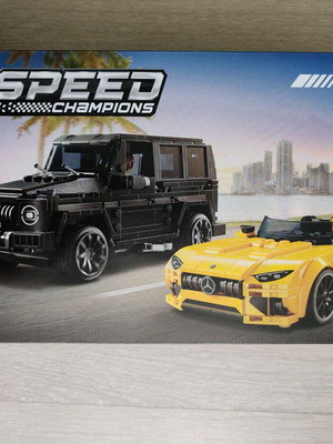 Lego 76924 Speed Champions Mercedes-AMG G 63 & SL 63 like new