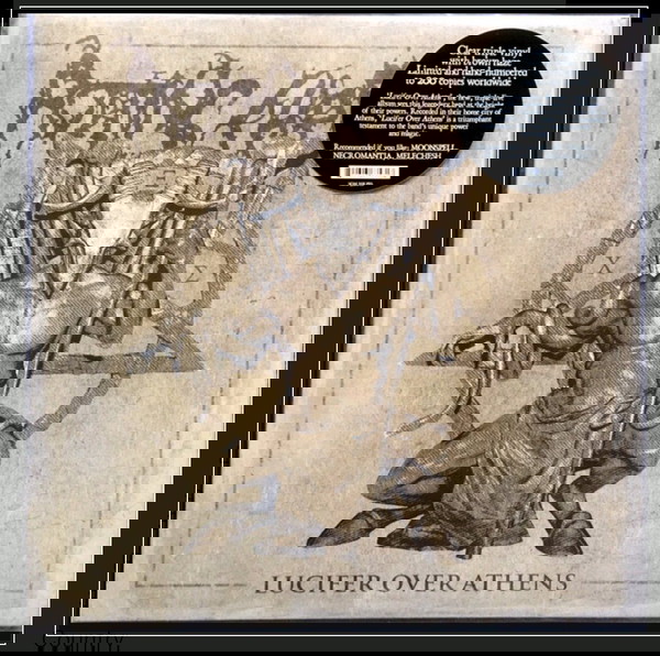 Rotting Christ – Lucifer Over Athens 3 x Vinyl, LP, Limited Edition, Numbered, Brown Haze