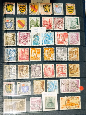Postwar French Zone Germany Stamp Collection 1945-1949 like new