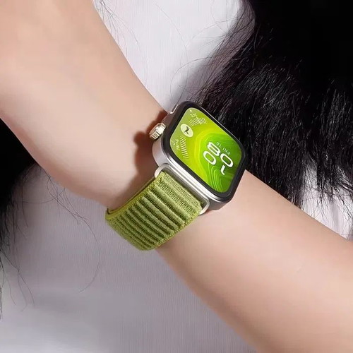 Textile Strap with Velcro for Huawei Watch Fit 3, Fit 4, Fit 4 Pro