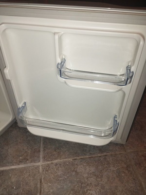 Small refrigerator with freezer used