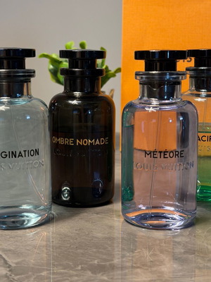 Louis Vuitton Imagination Ombre Nomade Pacific Chill Meteore 3ml perfume set