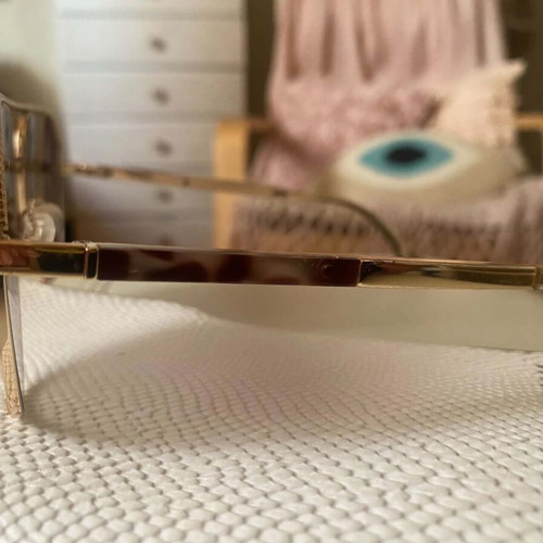 Quay Australia High Key Luxe polarized sunglasses, gold