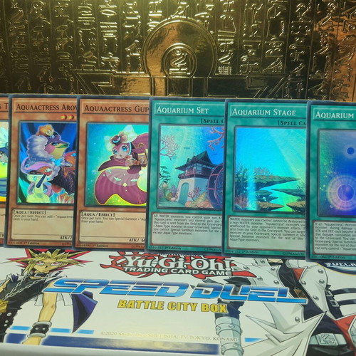 yugioh aquaactress cards Yu-Gi-Oh! pack of 6… Mint / near mint condition trading card Yugioh Aquaactress Guppy DRL2-EN040 Super