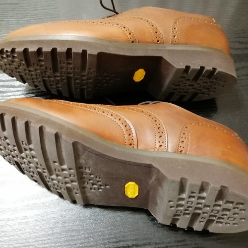 Timberland men's new brown dress shoes size 43