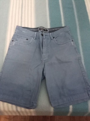 Pull & Bear Bermuda shorts used, turquoise, size M