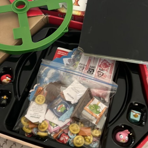 Monopoly Angry Birds and Star Wars board games like new