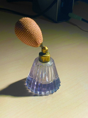 Small vintage perfume bottle used