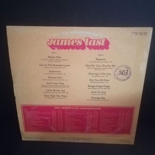 James Last New Non Stop Dancing 79 used