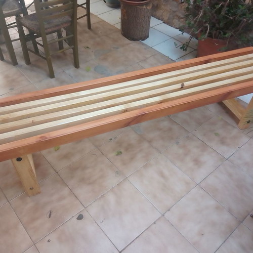 Wooden stool new 2.00m×0.45m with 0.45m height
