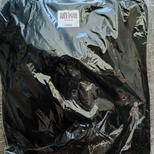 Marvel Ant-Man collectible Polo shirt Large new, black