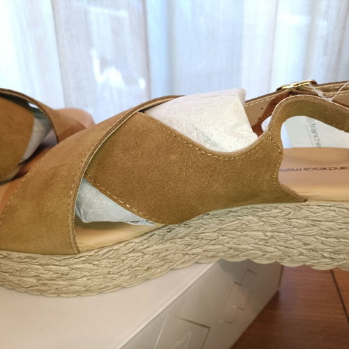 Francesco Milano women's brown sandals new, size 40