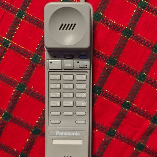 Panasonic KX-T3910 Cordless Phone Handset used, gray