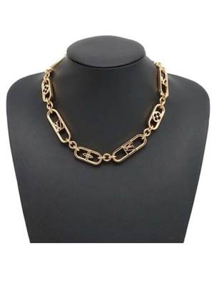 Louis Vuitton My LV Solid Chain κολιέ μεταχειρισμένο, χρυσαφί
