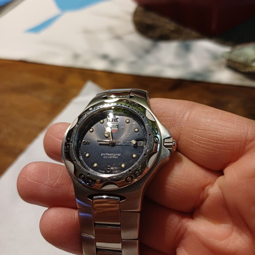 TAG Heuer Kirium Professional 200 watch, black