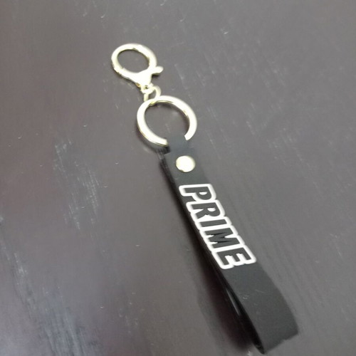 Keychain for keys and bag black with gold Prime like new