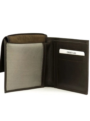 Marvel leather wallet black new