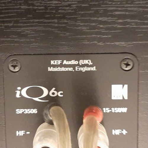 B&W 686 and Prologue Kef IQ6C speakers like new
