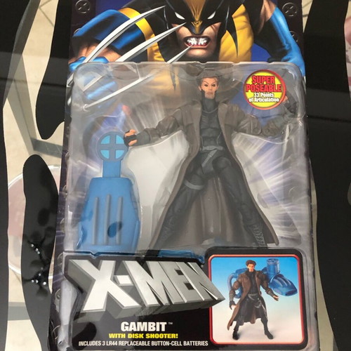 Gambit figure X-Men 2004 Marvel Legends new sealed super-poseable
