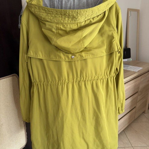 Zara waterproof jacket like new, size S/M, green