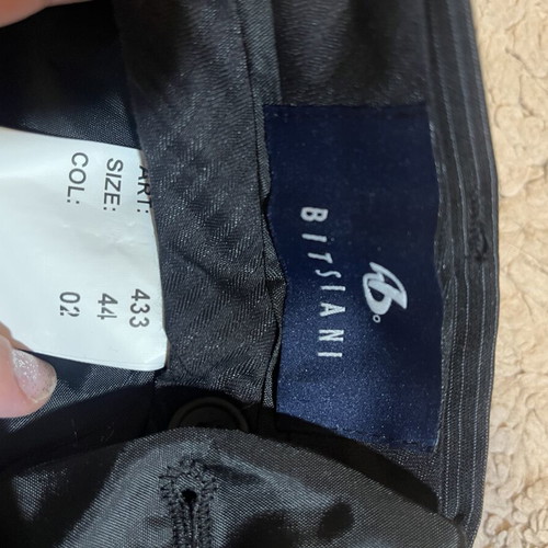 Bitsiani fabric pants new, XXL, black and gray