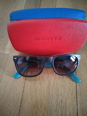 Moritz sunglasses like new, blue and brown