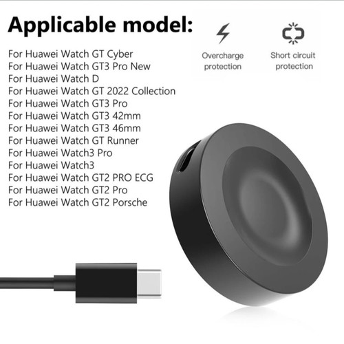 Huawei Watch Charger with Overheat Protection for All Models