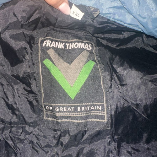Frank Thomas XXL motorcycle riding suit like new, very tall size