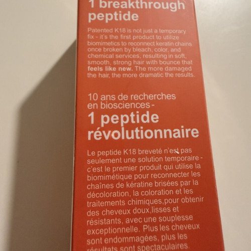K18 Biomimetic Hairscience Leave-In Molecular Repair Hair Mask 50ml new, sealed