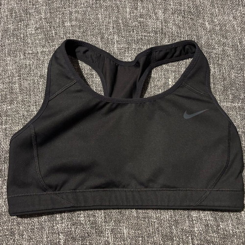 Nike athletic dri-fit sports bra black like new, size S
