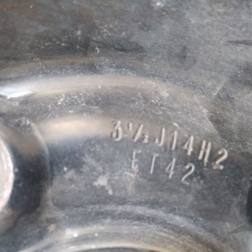 Ρεζέρβα ανάγκης αυτοκινήτου 14" (μπανάνα) 105/70 R14 σαν καινούργια, 4x100