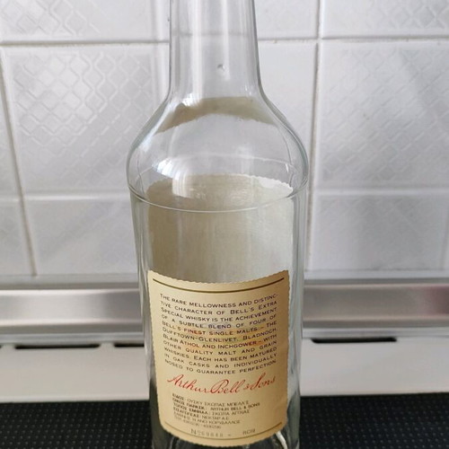 Bell's Scotch Whisky collectible empty bottle 55 years like new