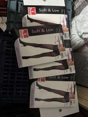 Belinda N2 Tights pack of 4 new, black