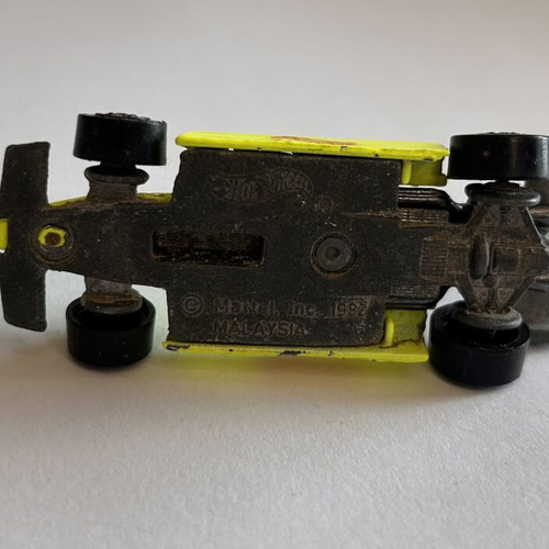 Hot Wheels 1991 Turbo Streak Neon Yellow μεταχειρισμένο