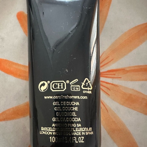 Bad Boy Carolina Herrera shower gel unused 100ml