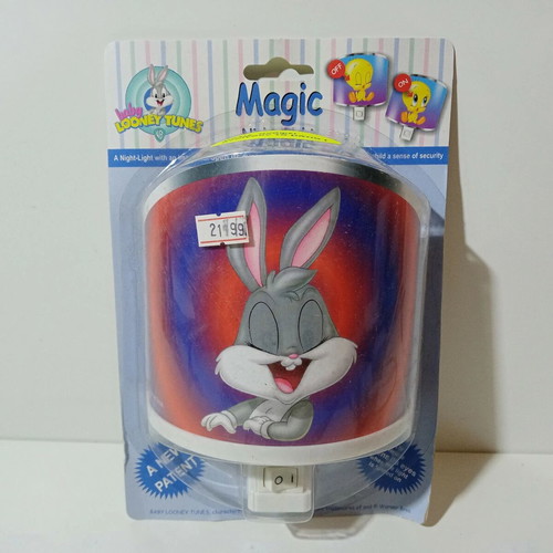 Baby Looney Tunes Bugs Bunny Magic Night Light European 230V 50Hz new