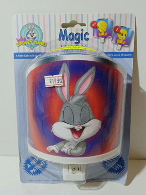 Baby Looney Tunes Bugs Bunny Magic Night Light European 230V 50Hz new