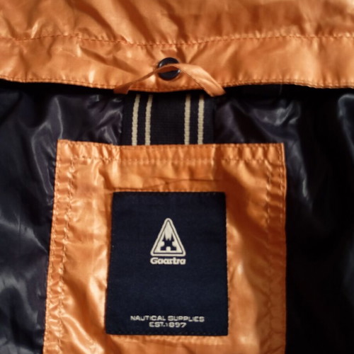 Gaastra women's down sailing jacket, size M, apricot