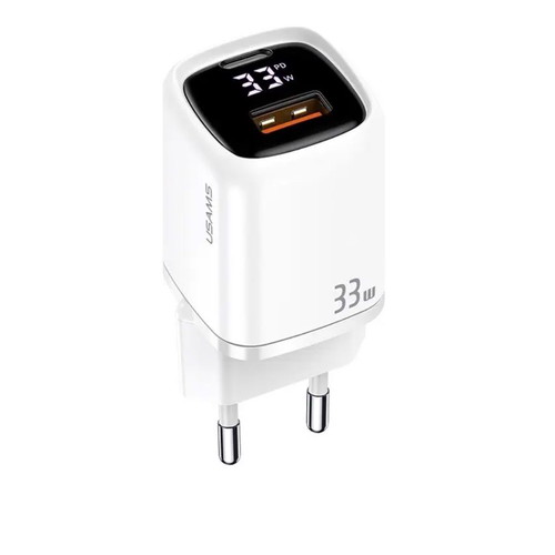 Usams charger PD3.0 + QC3.0 with LCD screen new