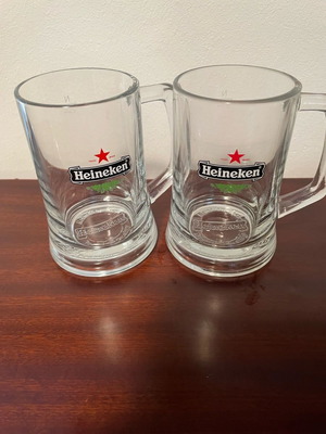 Ποτήρια μπύρας Heineken μεταχειρισμένα