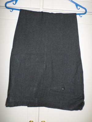 Men's winter pants size XL dark gray like new