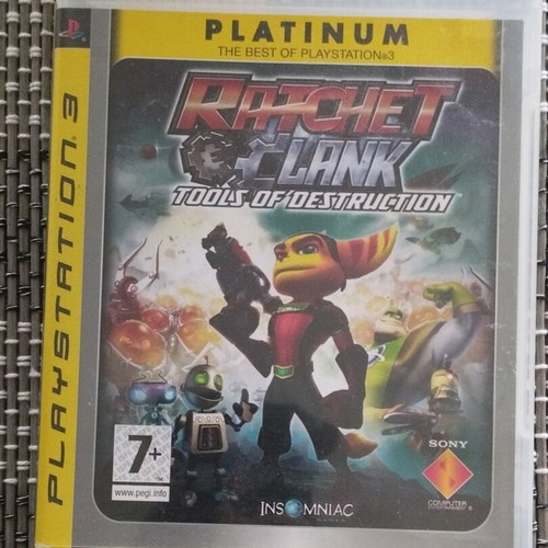 Ratchet and Clank Tools of Destruction for PlayStation 3 like new