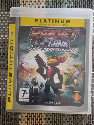 Ratchet and Clank Tools of Destruction for PlayStation 3 like new