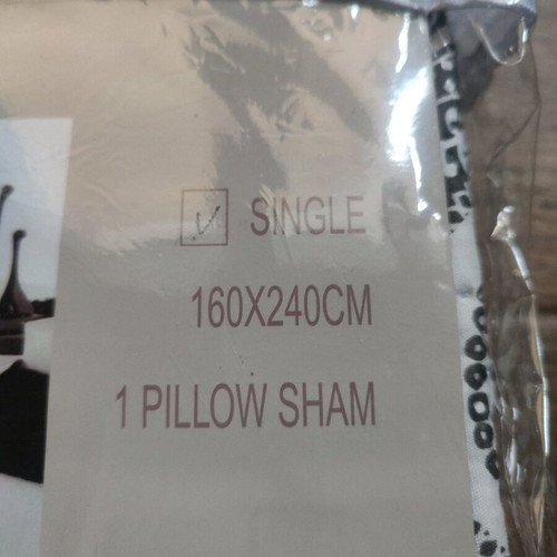 Bedspread for Single Bed 160x240 with Pillowcase new