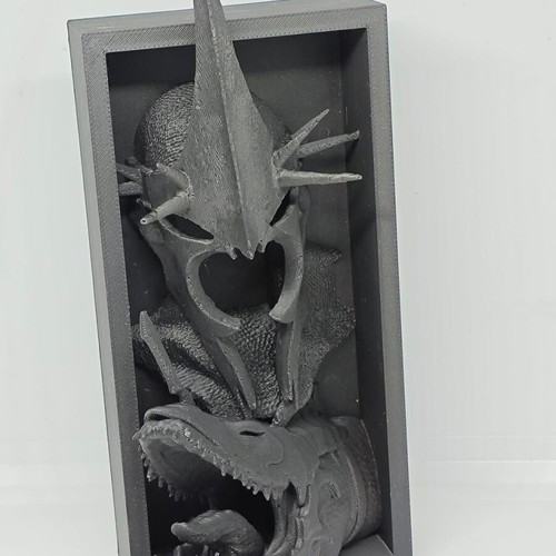 Witch-king of Angmar and Fell Beast 3D wall art like new
